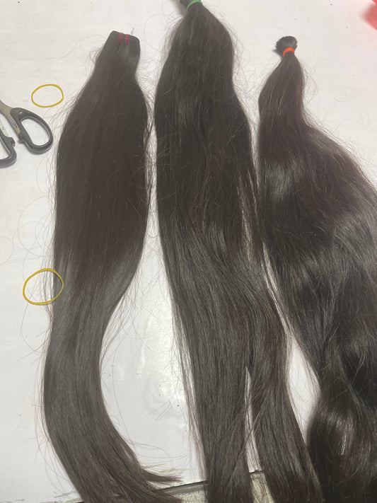 Raw Loose Virgin Bulk Hair